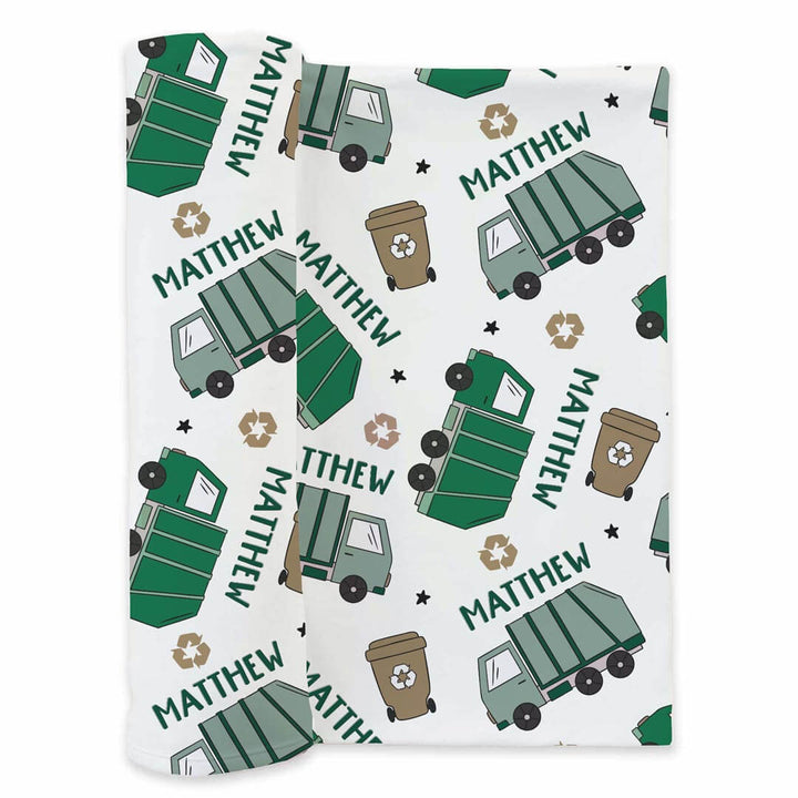 Clean Up Crew Personalized Swaddle Blanket