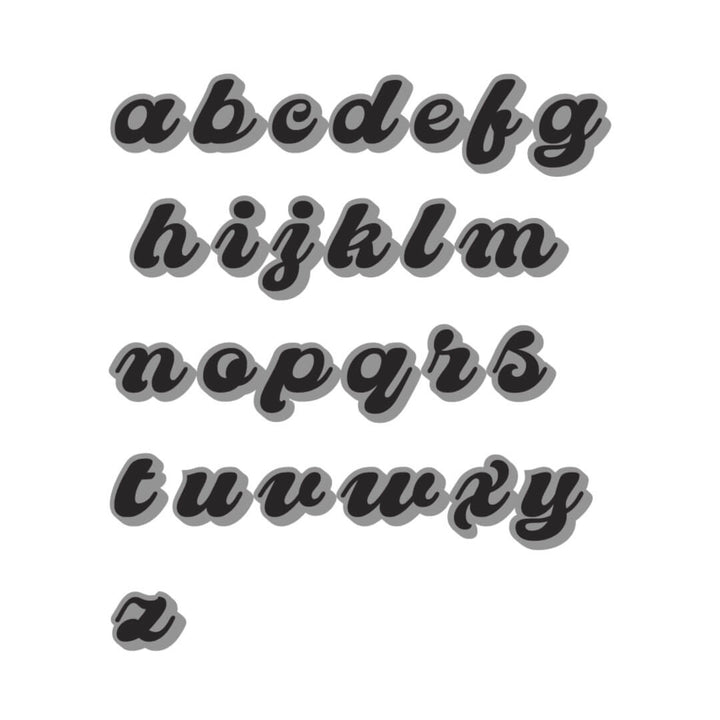 clover lowercase font 