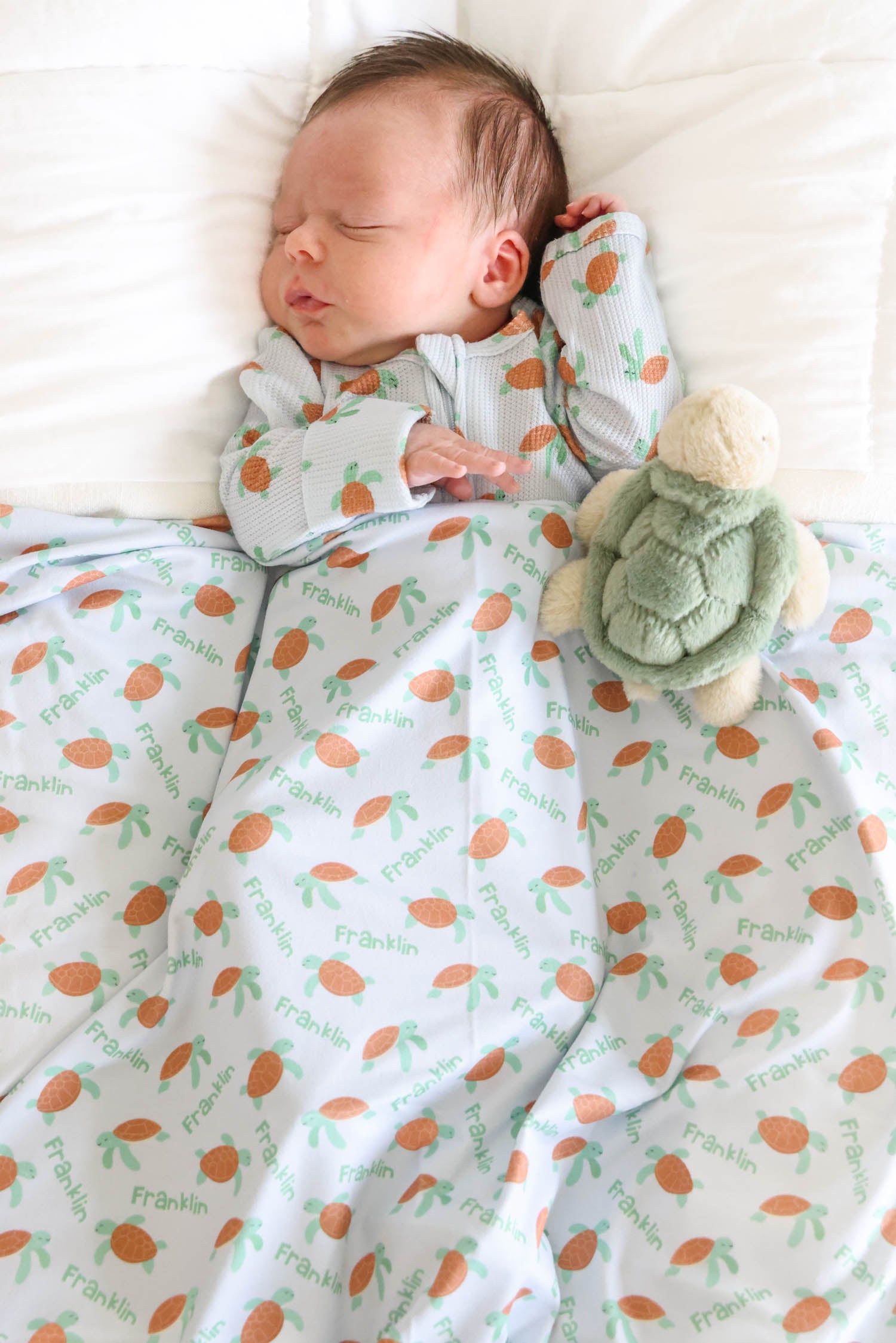 Personalized Swaddle Blanket | Coastal Cruisers