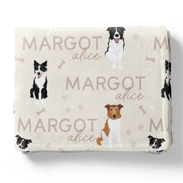 Personalized Kids Blankets | Dog Breeds