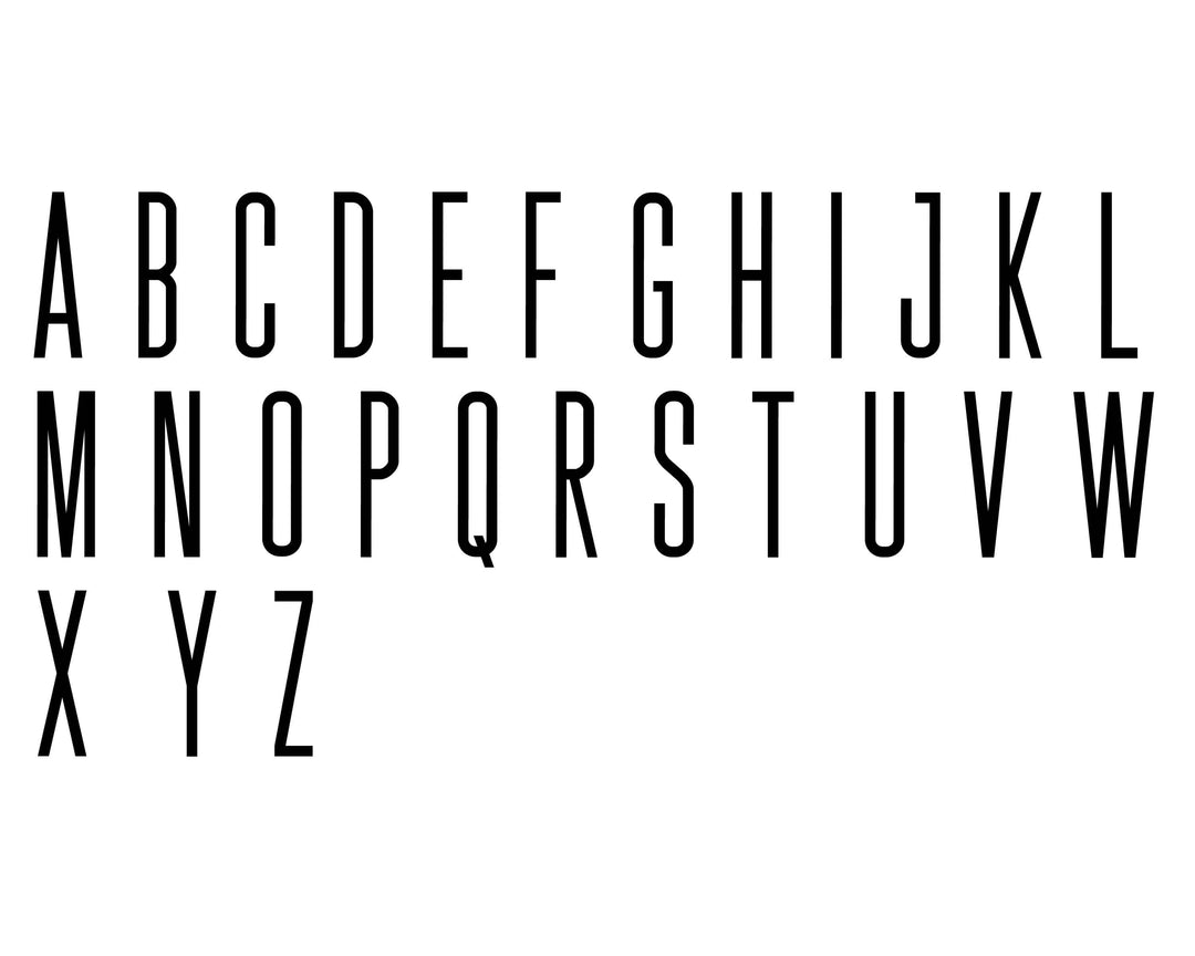 block font 
