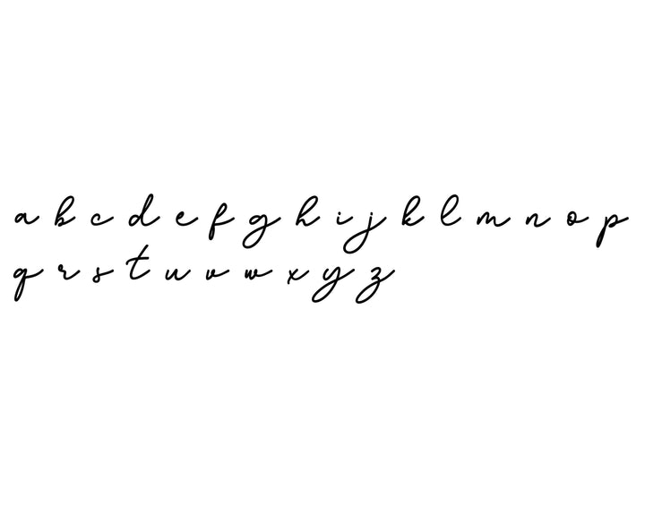 outline wood announcement script font 