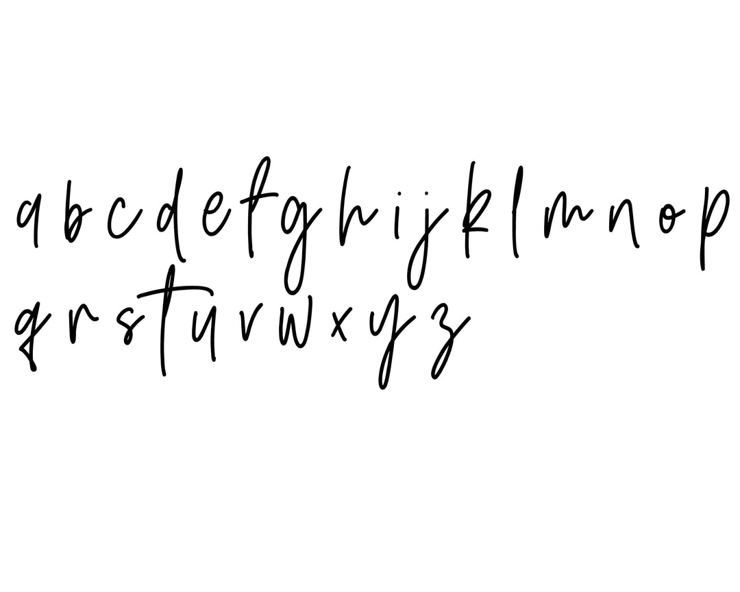 script font 