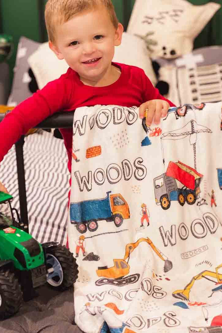 Personalized Themed Blankets for Boys