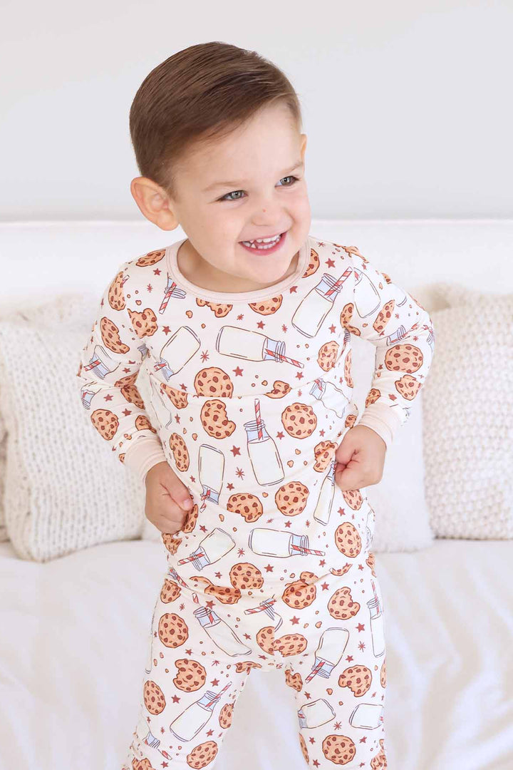 cookies cuddles two piece pajama set for kids 