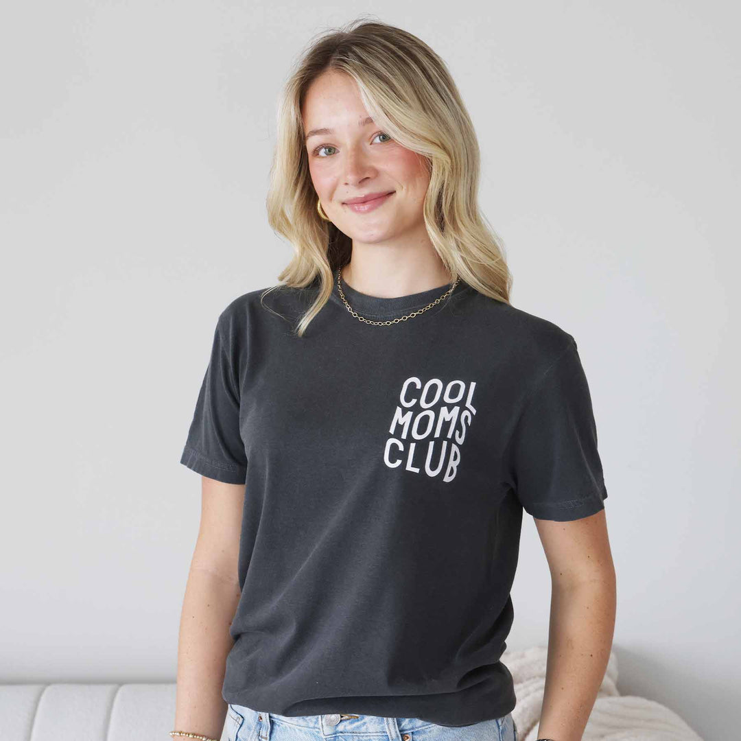 cool moms club graphic tee
