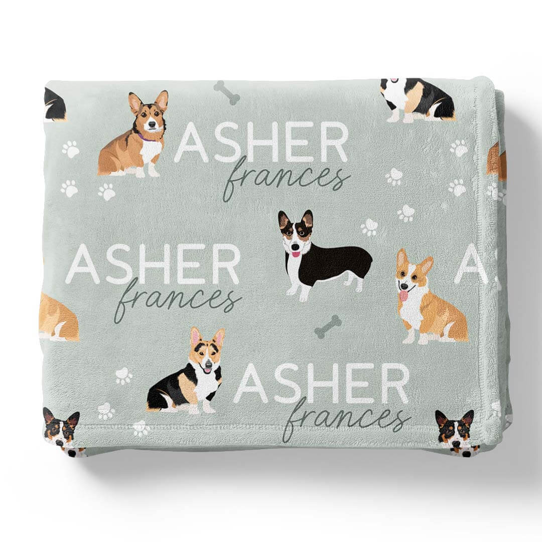 Personalized Kids Blankets | Dog Breeds