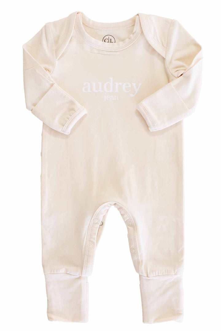 Personalized Full Length Snap Rompers
