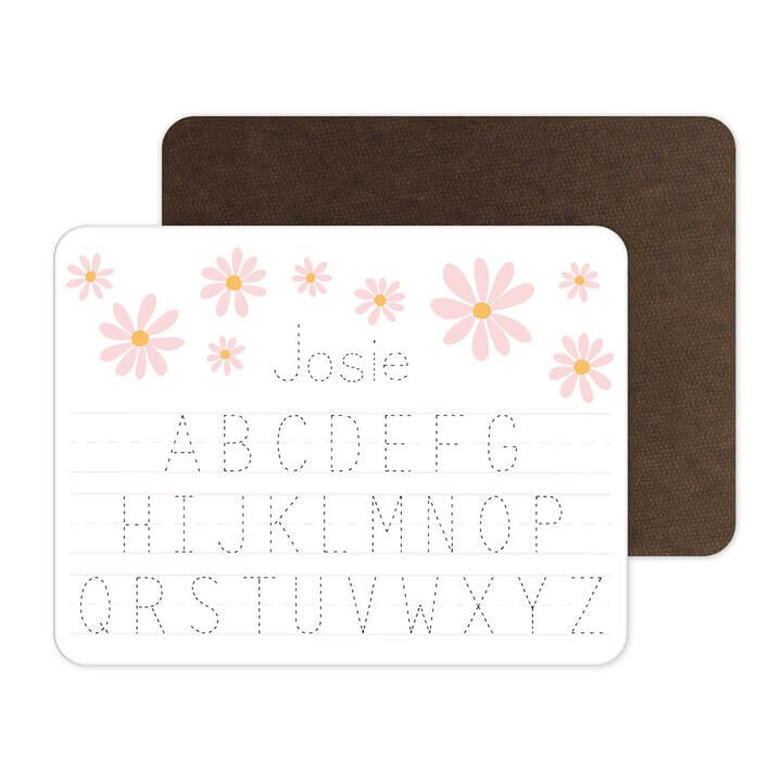 personalized whiteboard daisy garden 