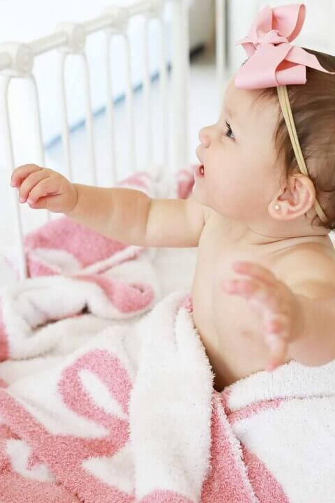 CuddleLane™ Luxe Blankets | Bows