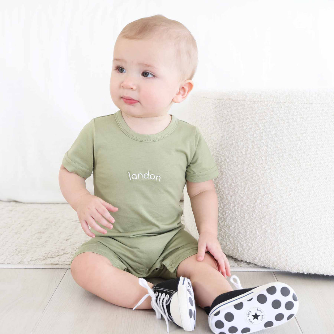 personalized romper outfit for babies 