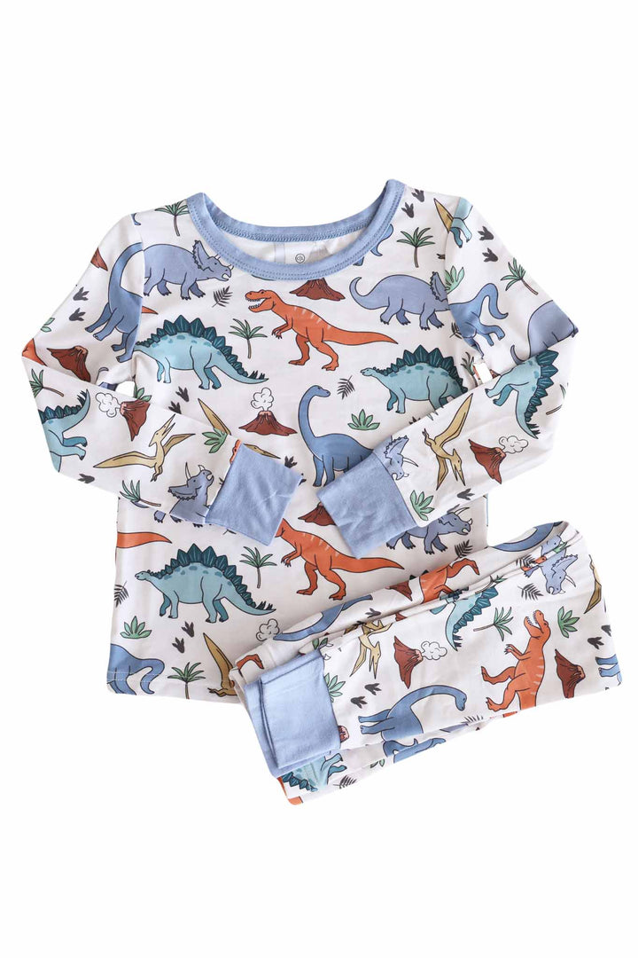 Dino Dude Two Piece Pajama Set