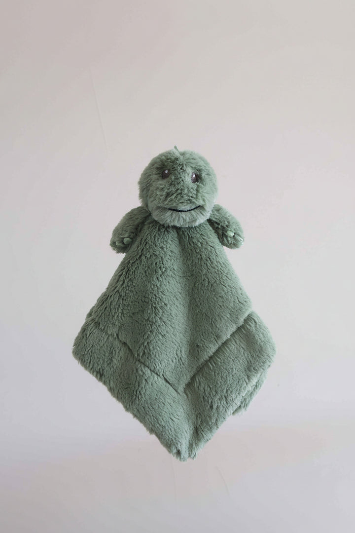dinosaur plush lovey for babies 