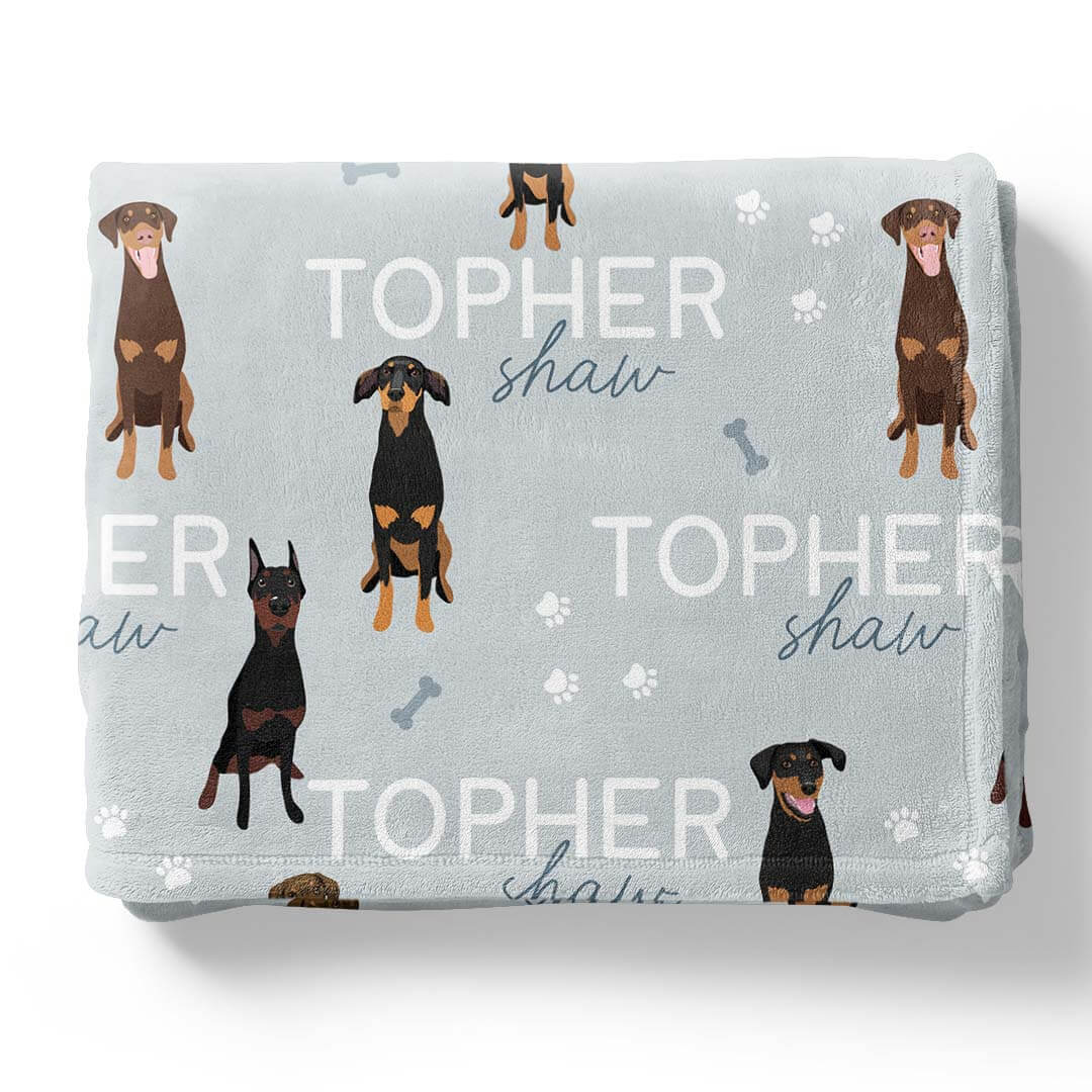 Personalized Kids Blankets | Dog Breeds