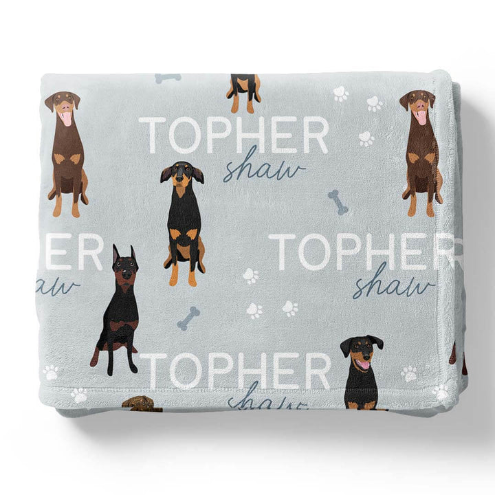 Personalized Kids Blankets | Dog Breeds