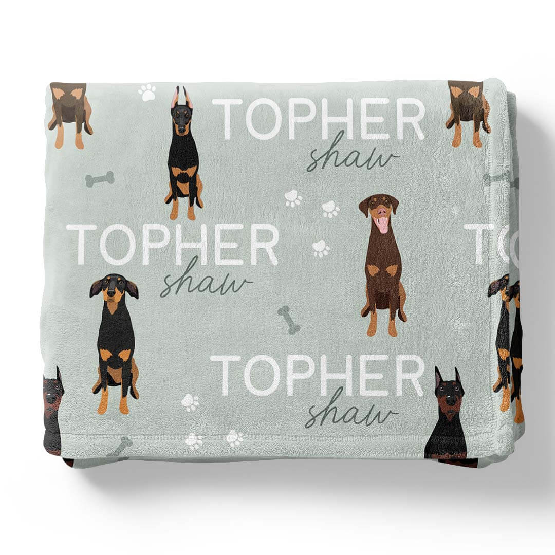 Personalized Kids Blankets | Dog Breeds