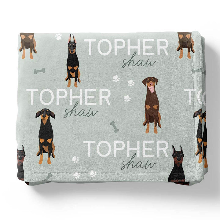 Personalized Kids Blankets | Dog Breeds
