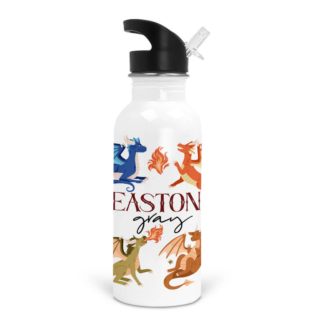 dragon personalized water bottle 