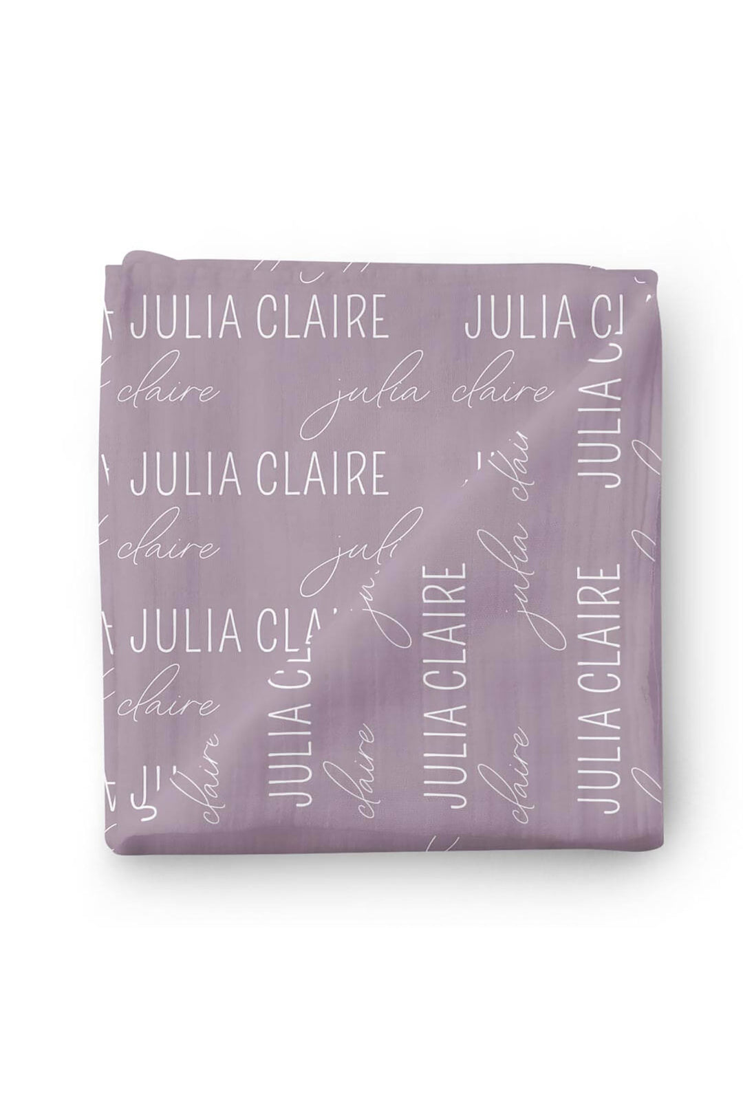 Personalized Baby Name Swaddle Blanket