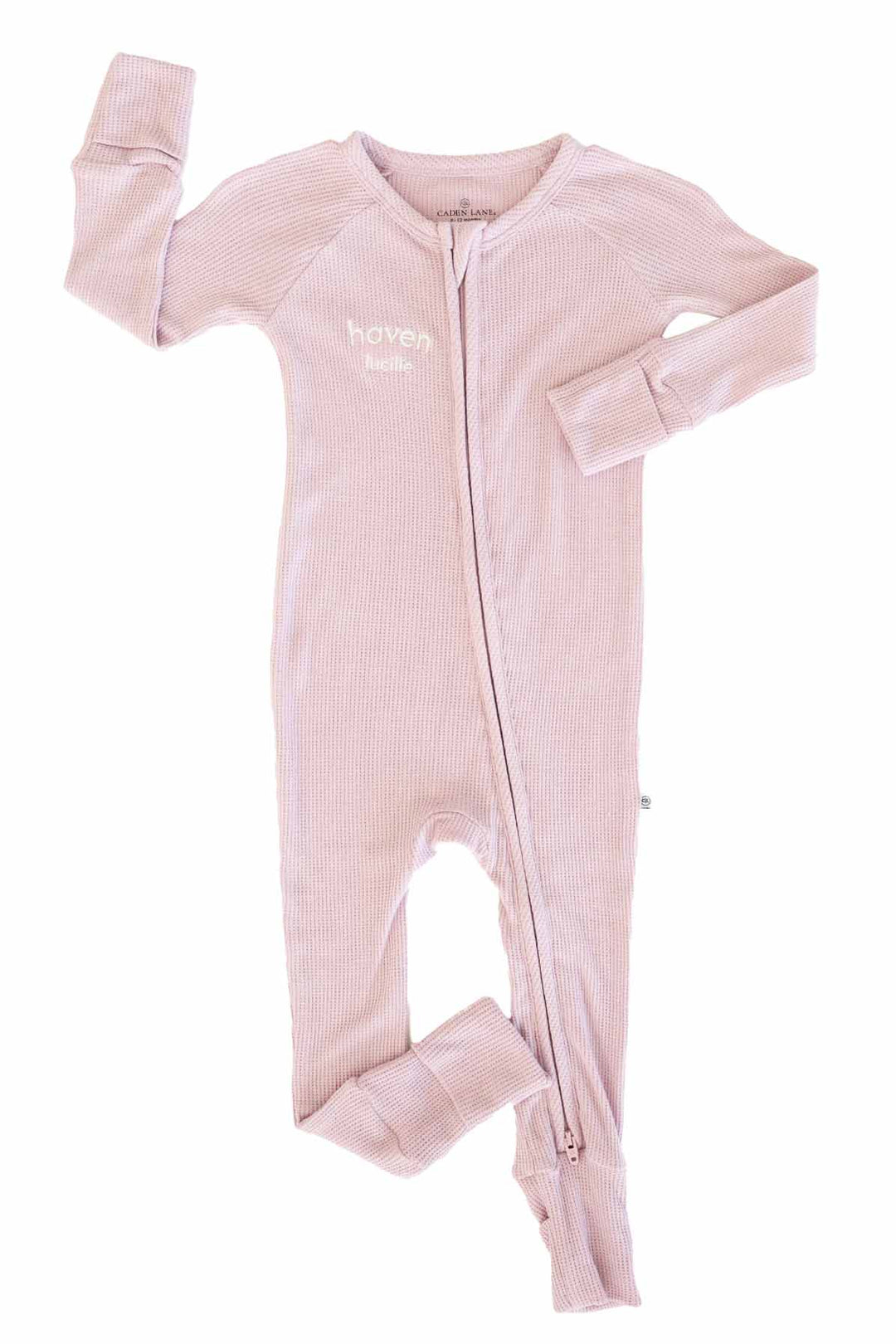 elderberry personalized convertible zip romper for babies and toddlers 