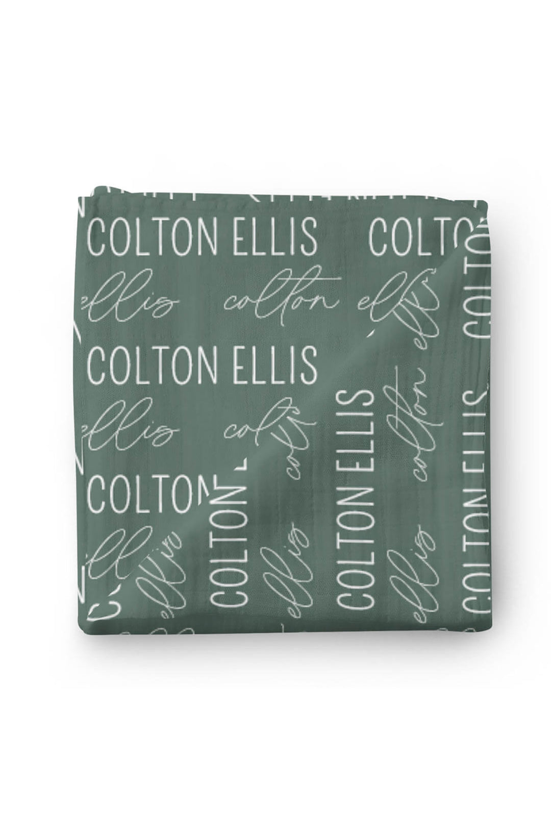 Personalized Baby Name Swaddle Blanket