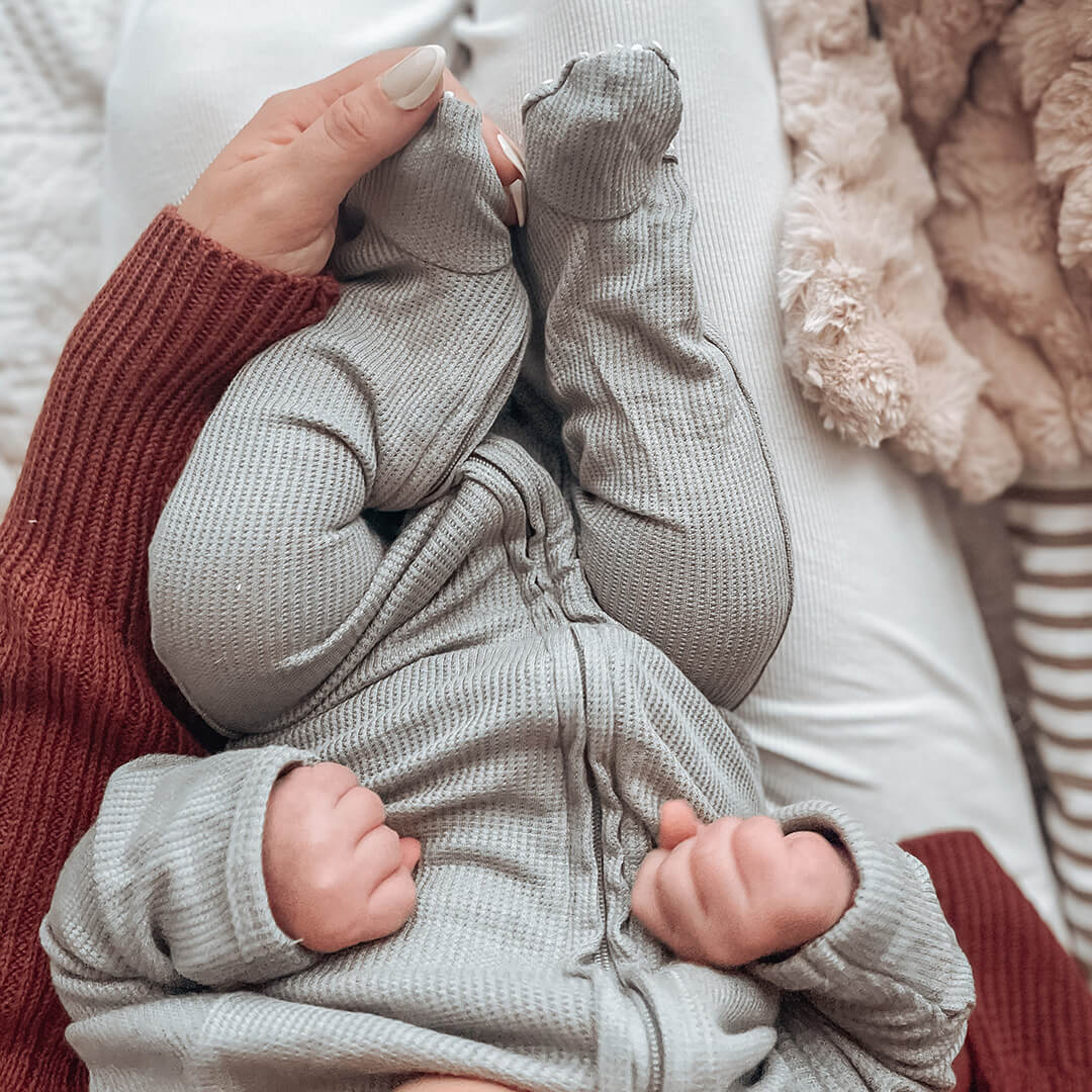 onesie eucalyptus waffle 