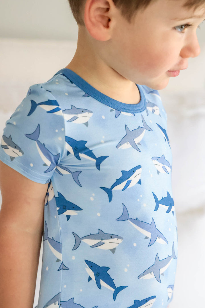 fin friends bamboo viscose pajamas 