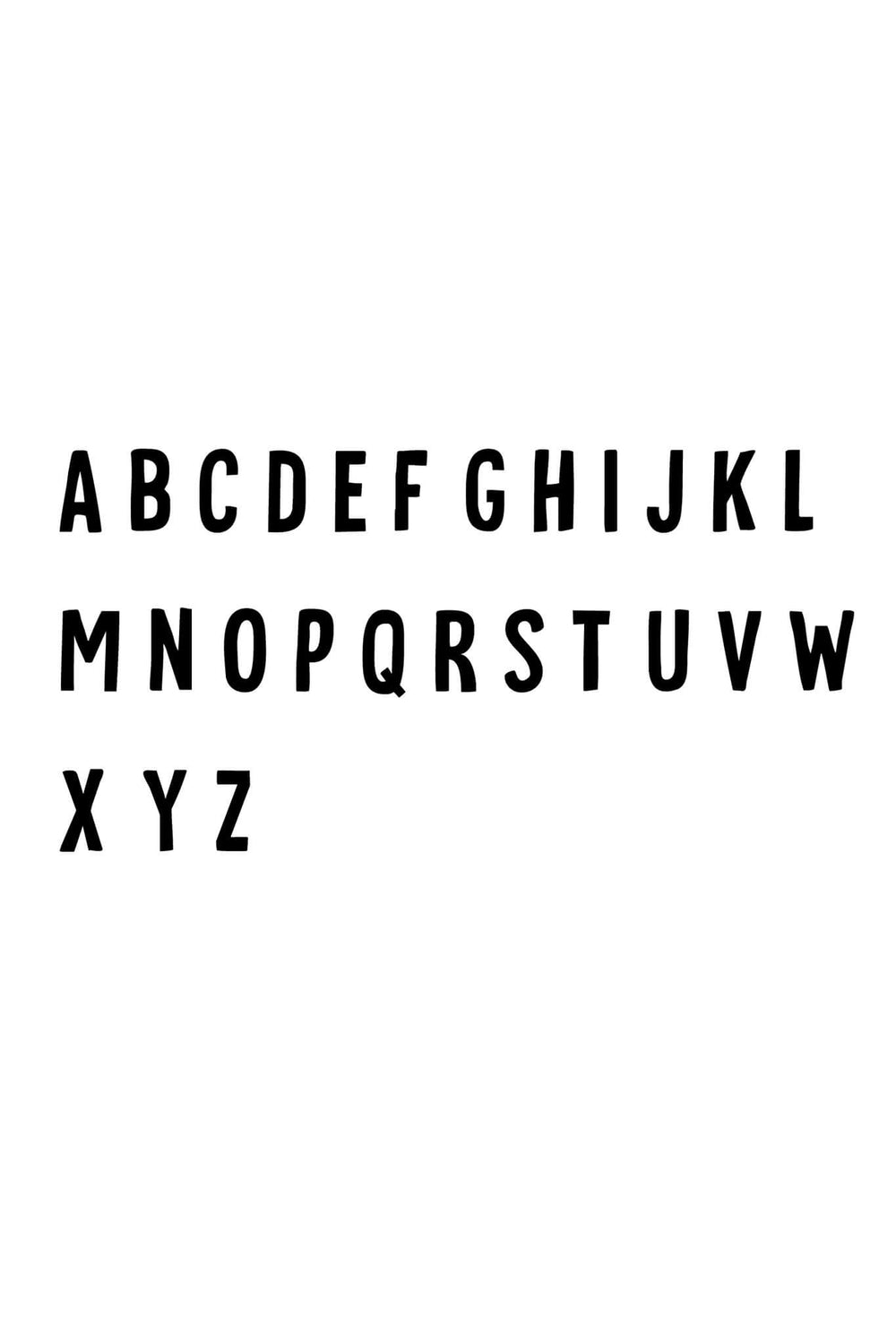 firetruck block font