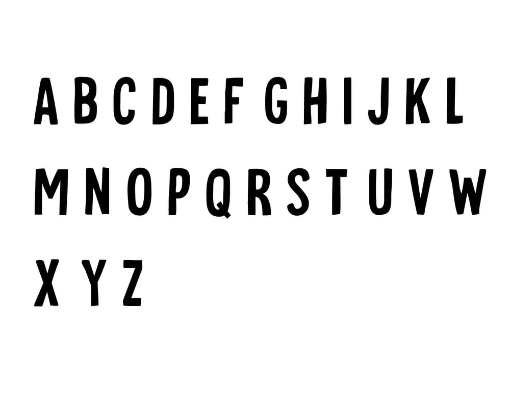 block font 