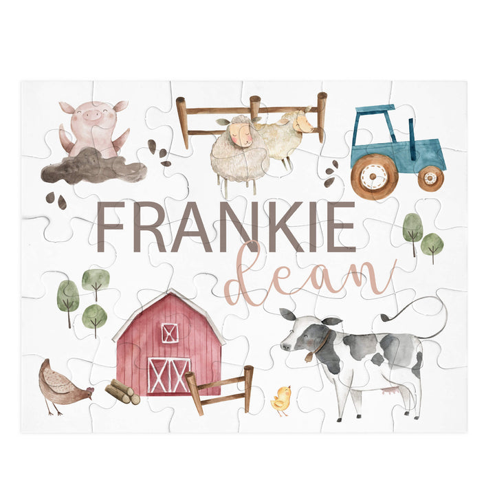 farm personalized puzzle 