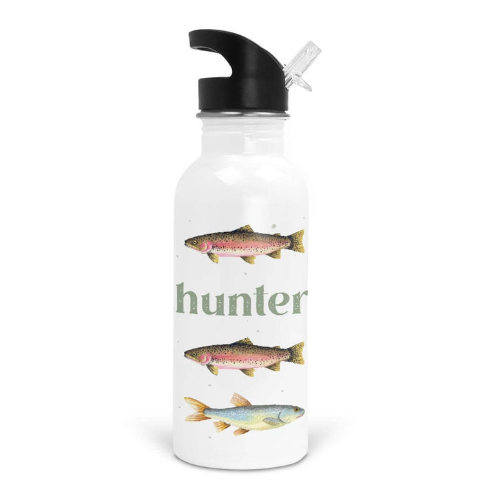 freshwater friends personalized kids water bottle 