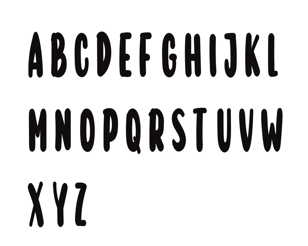 fun in the sun block font 