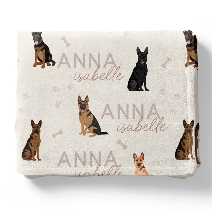 Personalized Kids Blankets | Dog Breeds