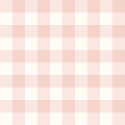 Dog Collar |  Blush Gingham