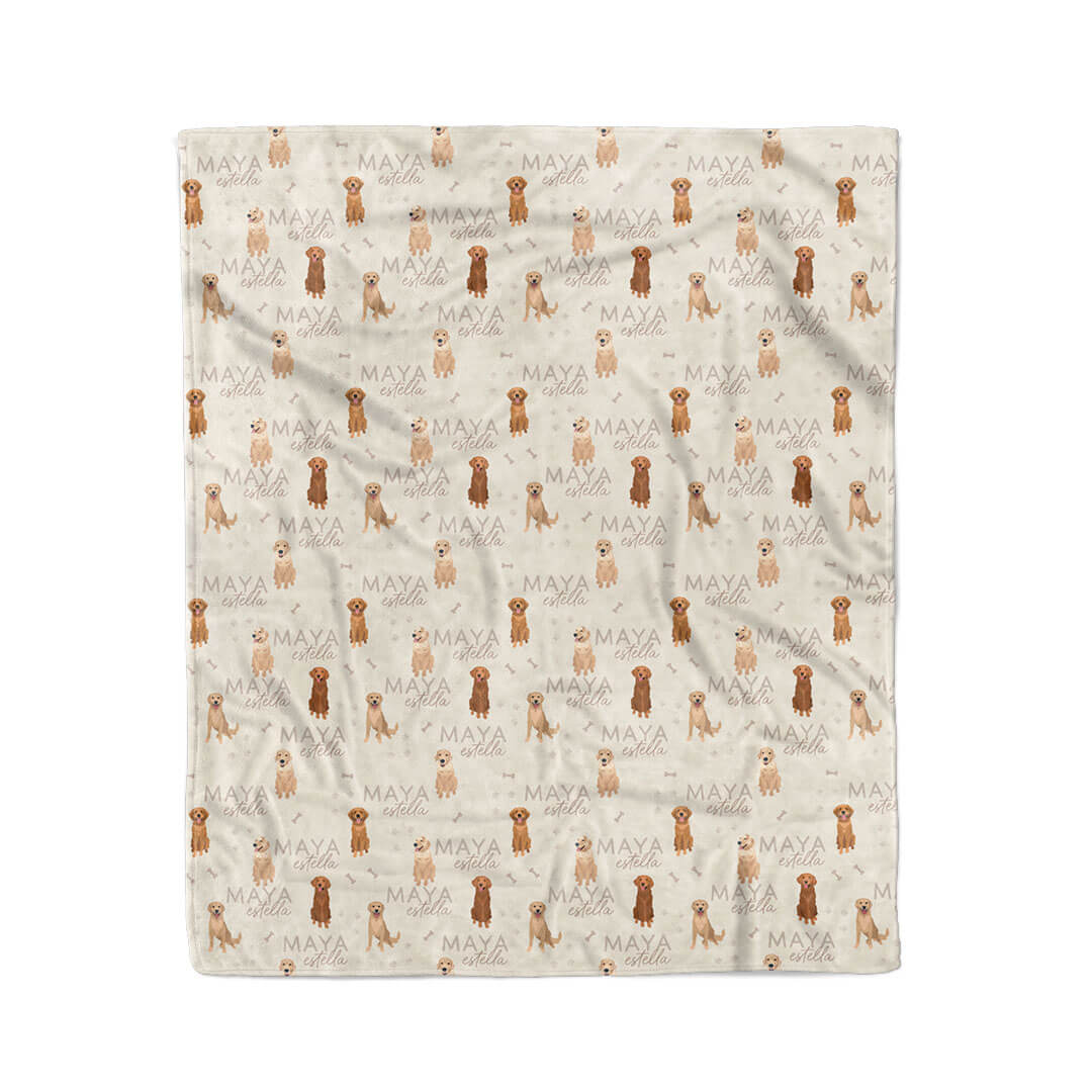 tan kids blanket personalized kids blanket 