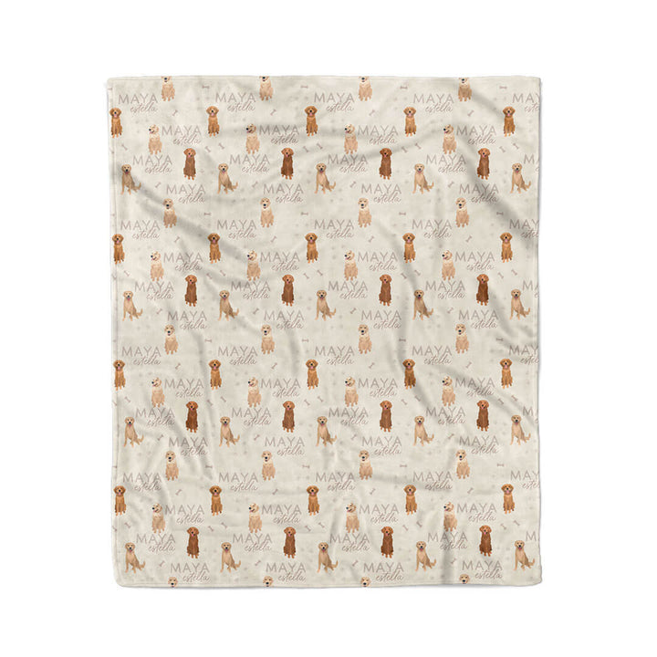 tan kids blanket personalized kids blanket 