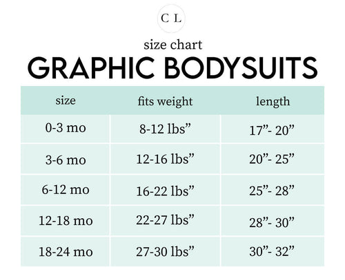 Sizing chart