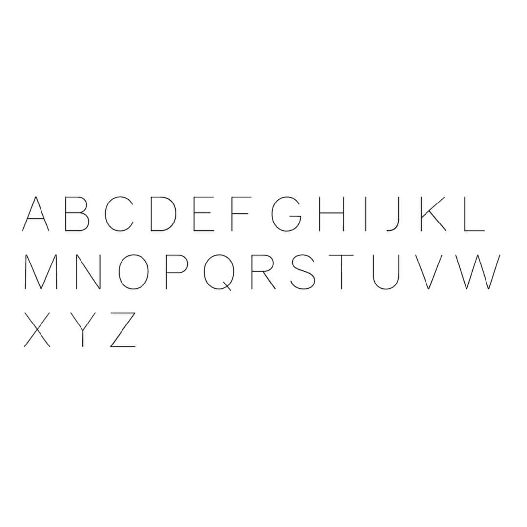 gravity ultra light font 