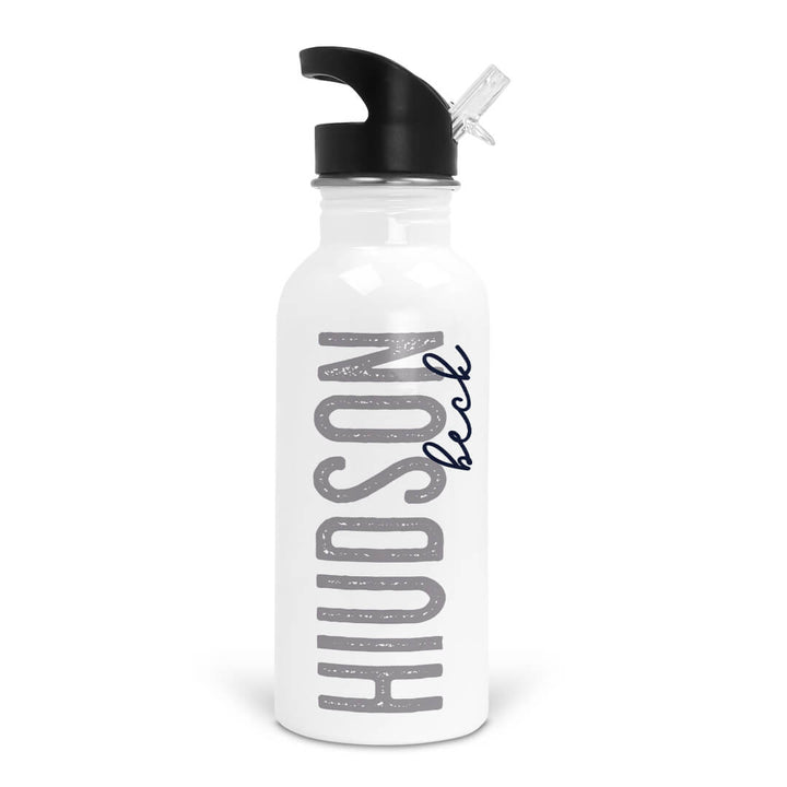 gray ombre water bottle 