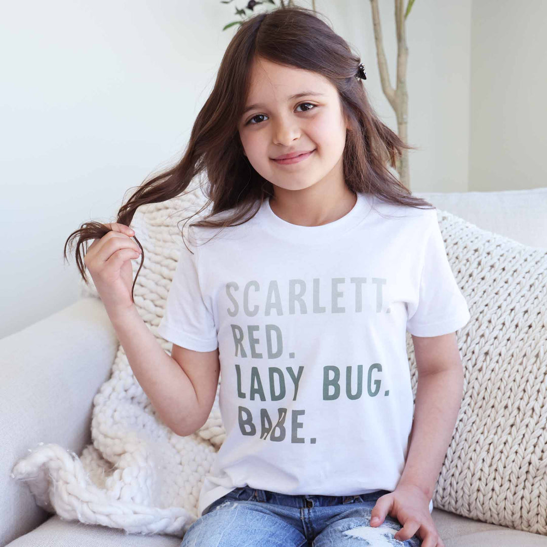 green nickname graphic tee 