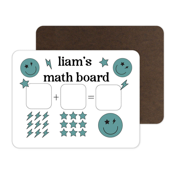 green smiley face whiteboard