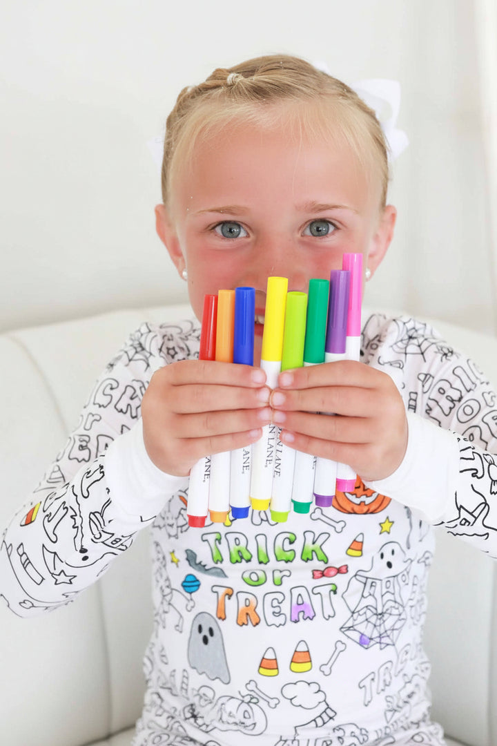 color me pajama fabric markers 