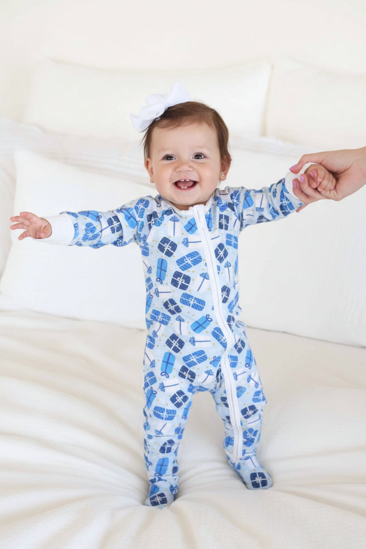 Happy Challahdays Convertible Zip Romper