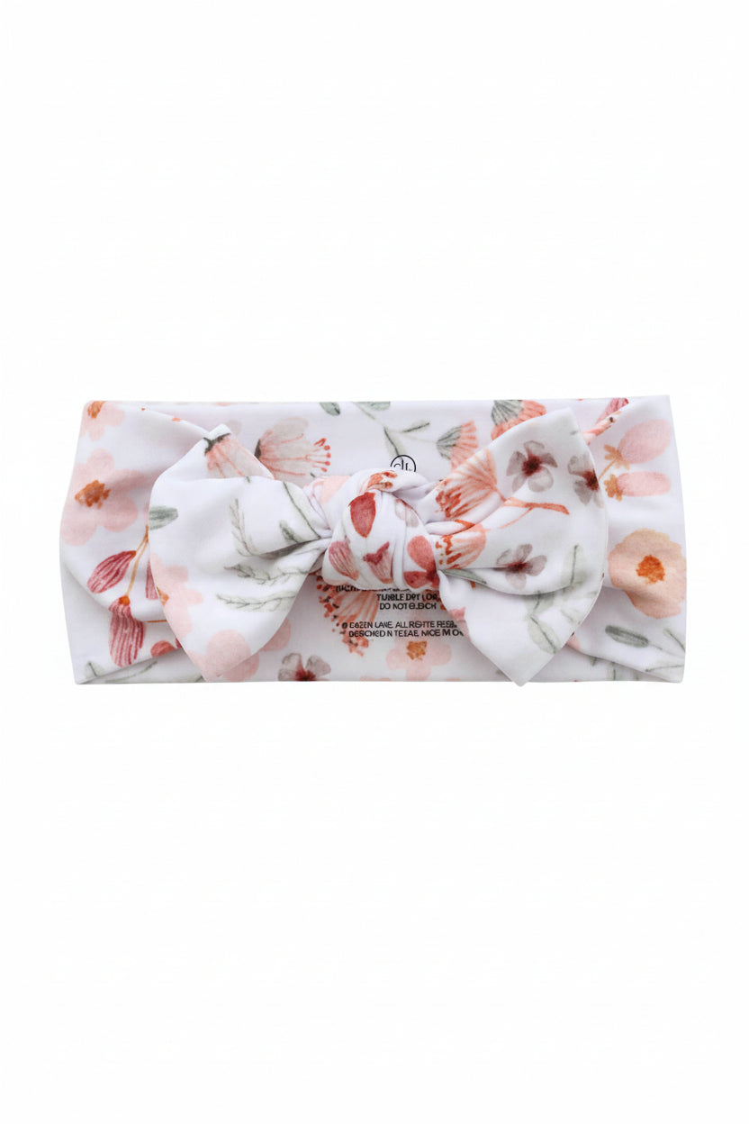 wren's wildflower bow headwrap 