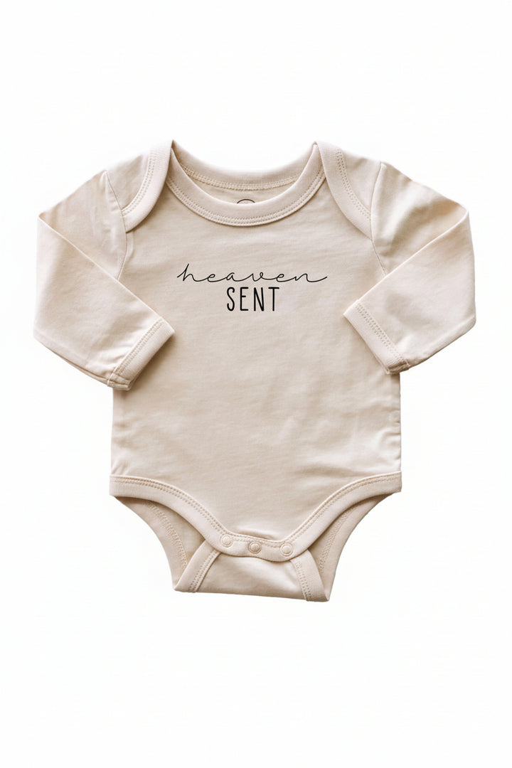 Long Sleeve Graphic Bodysuits | Natural