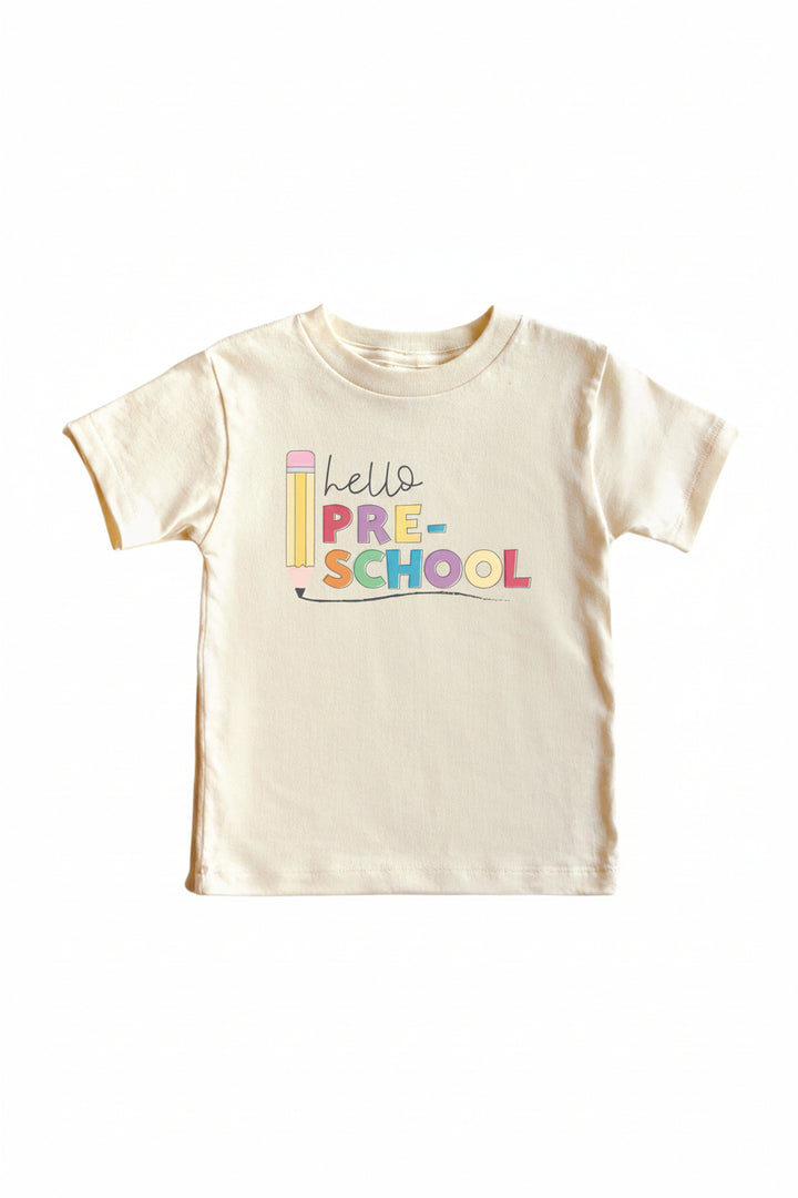 hello preschool tee shirt 