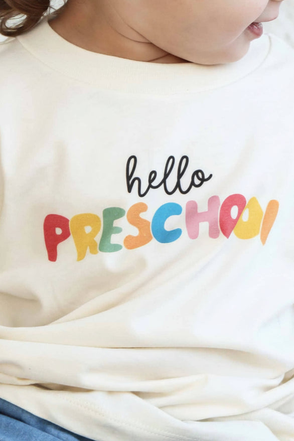 hello preschool tee