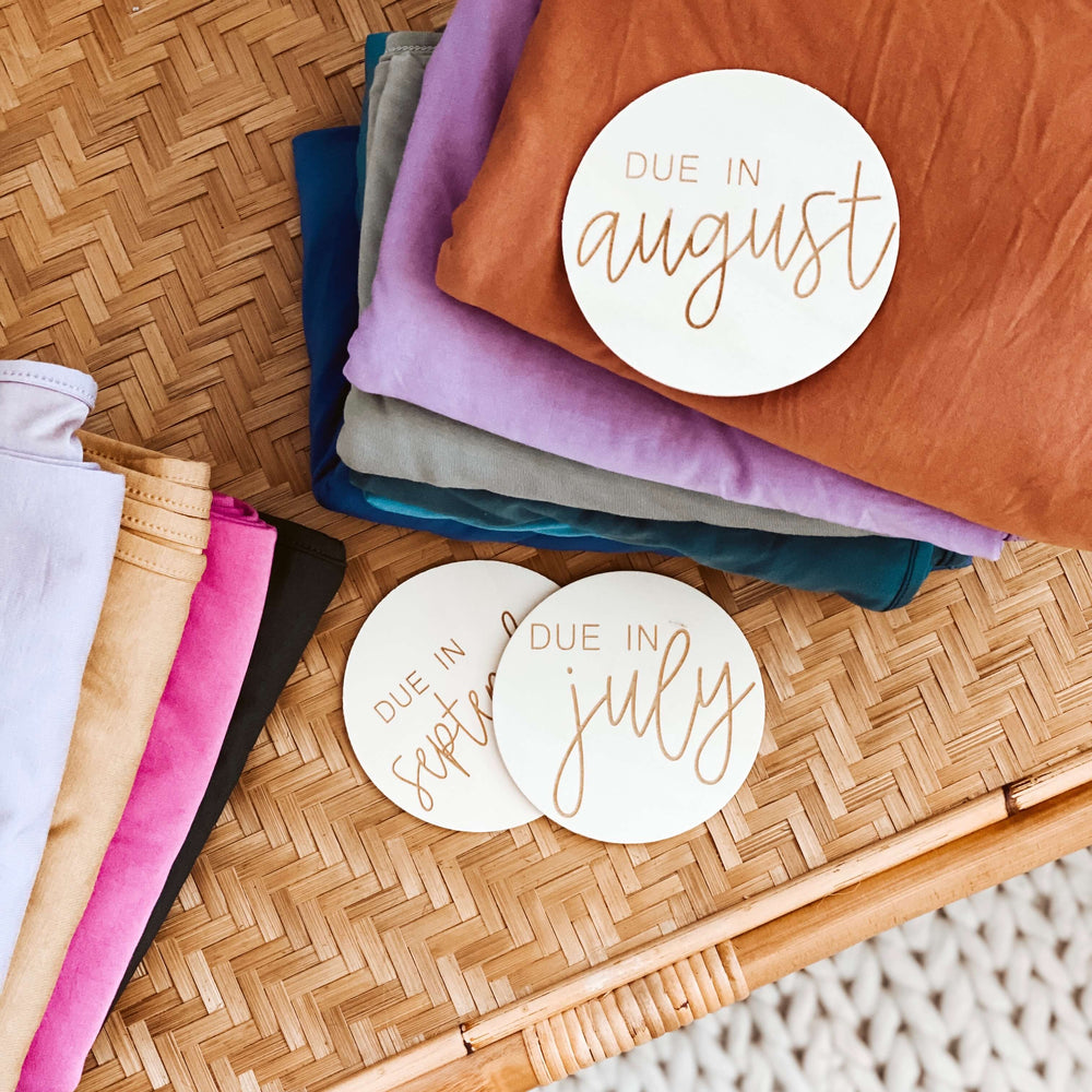 due in pregnancy wood announcement 