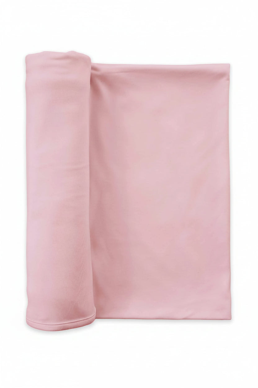 mauve bamboo knit swaddle blankets for girls 