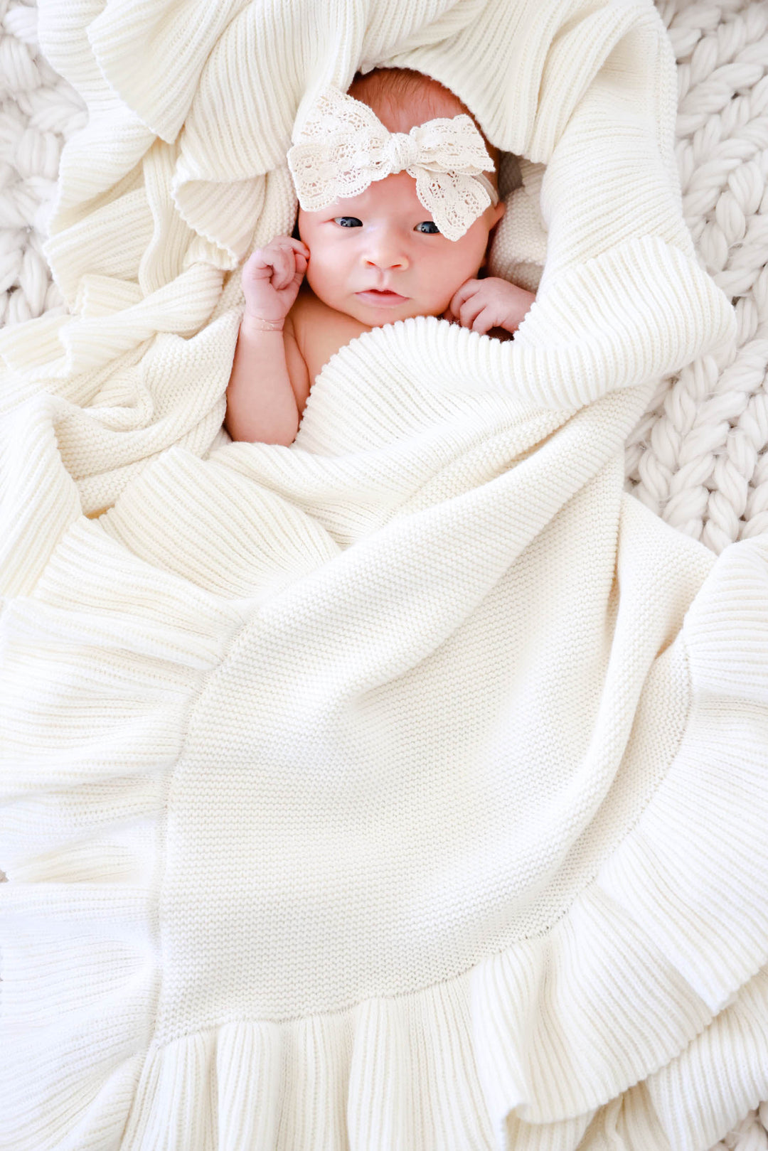 knit blanket for babies gender neutral